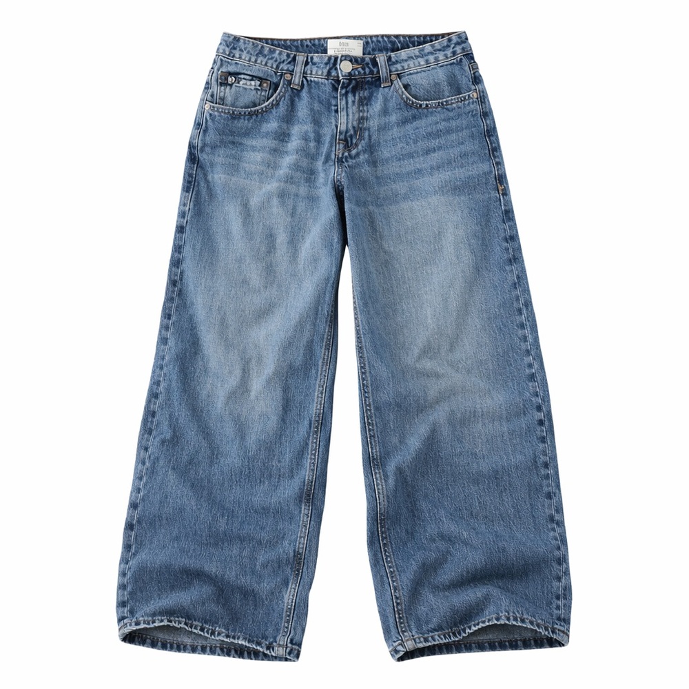 Hollister low rise super baggy jeans